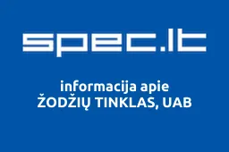 ŽODŽIŲ TINKLAS, UAB | spec.lt