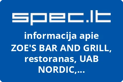 NORDIC ENTERTAINMENT, UAB