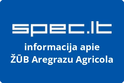 Aregrazu Agricola, ŽŪB