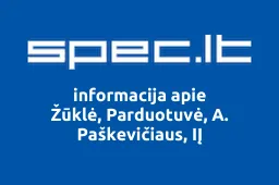 Žūklė, Parduotuvė, A. Paškevičiaus, IĮ | spec.lt