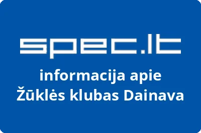 Žūklės klubas Dainava | spec.lt