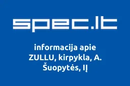 ZULLU, kirpykla, A. Šuopytės, IĮ
