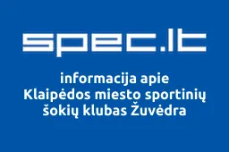 Klaipėdos miesto sportinių šokių klubas Žuvėdra iliustracija