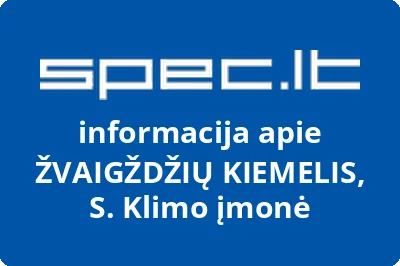 ŽVAIGŽDŽIŲ KIEMELIS, S. Klimo įmonė