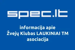 Žvejų Klubas LAUKINIAI TM asociacija | spec.lt