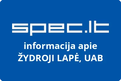 Žydroji lapė, UAB