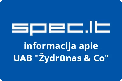 Žydrūnas & Co, UAB | spec.lt