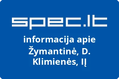 Žymantinė, D. Klimienės, IĮ