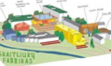 A2SM architektai. Dalies „Skaiteks“ gamyklos laikino sutvarkymo pasiūlymai