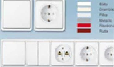 AB Vilma elektros jungiklių ir lizdų dizaino tobulinimo kelyje