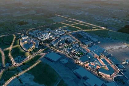 Iki 2033 m. Dubline turėtų išdygti „Oro uostas – miestas“