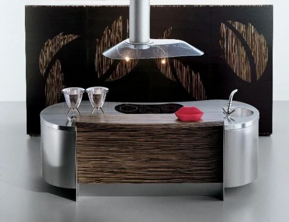 Italų virtuvės aksesuarų gamintoja „Alessi“ sukūrė virtuvės baldus