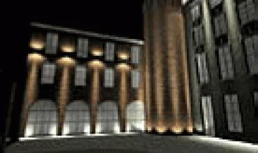 Lankstus architektūrinis fasadų apšvietimas