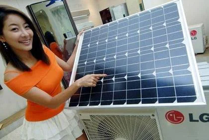 LG pristato ekologišką, saulės energiją naudojantį oro kondicionierių