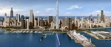 Oficialiai pradėti "Chicago Spire" darbai