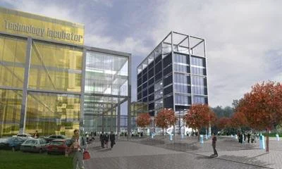 Pirmasis Lietuvoje 10-ties aukštų šiuolaikinis administracinis surenkamas pastatas