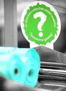 Plastikinio maišelio gyvavimo trukmę nuo šiol galima užprogramuoti