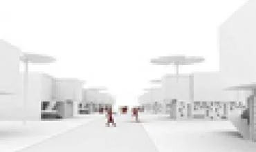 Vandens įkvėpta architektūra Mirusių kopų fone