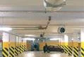 Vėdinimo ir dūmų šalinimo sistema „Jet Thrust Fan“ uždaroms automobilių stovėjimo aikštelėms