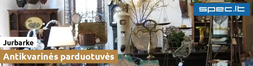 Antikvarinės parduotuvės Jurbarke
