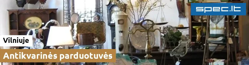 Antikvarinės parduotuvės Vilniuje | spec.lt