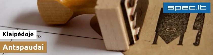Antspaudai Klaipėdoje | spec.lt