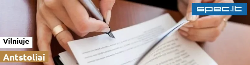 Antstoliai Vilniuje | spec.lt
