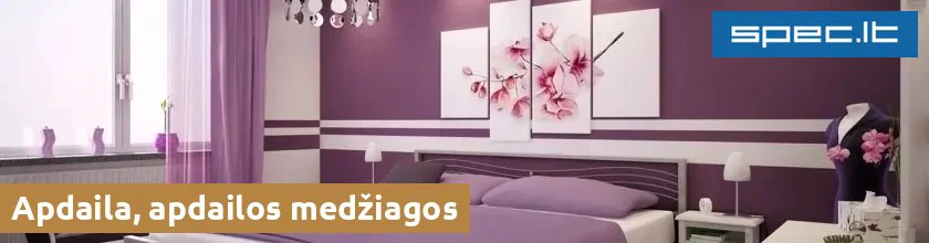 Apdaila, apdailos medžiagos | spec.lt