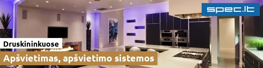 Apšvietimas, apšvietimo sistemos Druskininkuose