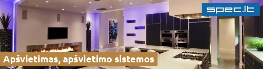 Apšvietimas, apšvietimo sistemos | spec.lt