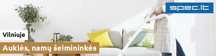 Auklės, namų šeimininkės Vilniuje | spec.lt