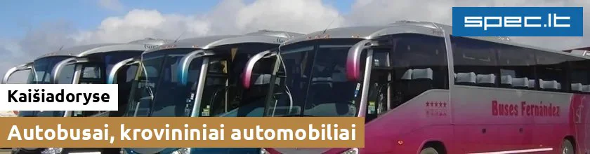 Autobusai, krovininiai automobiliai Kaišiadoryse