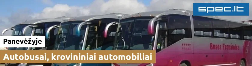 Autobusai, krovininiai automobiliai Panevėžyje | spec.lt