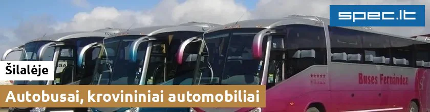 Autobusai, krovininiai automobiliai Šilalėje | spec.lt