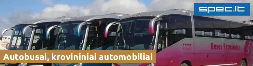 Autobusai, krovininiai automobiliai | spec.lt