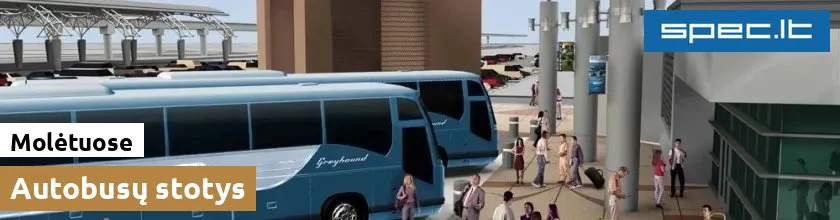 Autobusų stotys Molėtuose