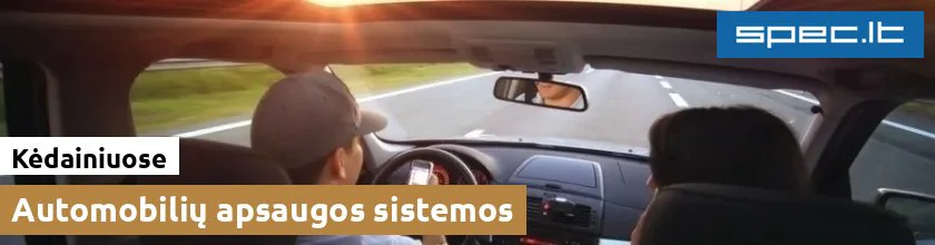 Automobilių apsaugos sistemos Kėdainiuose