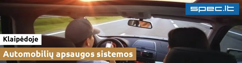 Automobilių apsaugos sistemos Klaipėdoje | spec.lt