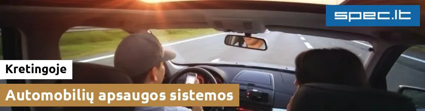Automobilių apsaugos sistemos Kretingoje | spec.lt