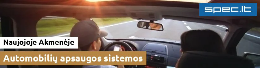 Automobilių apsaugos sistemos Naujojoje Akmenėje