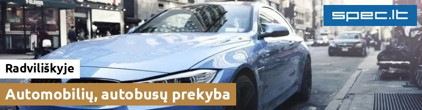 Automobilių, autobusų prekyba Radviliškyje | spec.lt