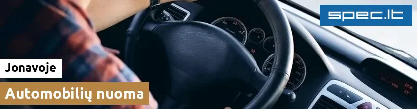 Automobilių nuoma Jonavoje | spec.lt