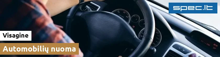 Automobilių nuoma Visagine | spec.lt