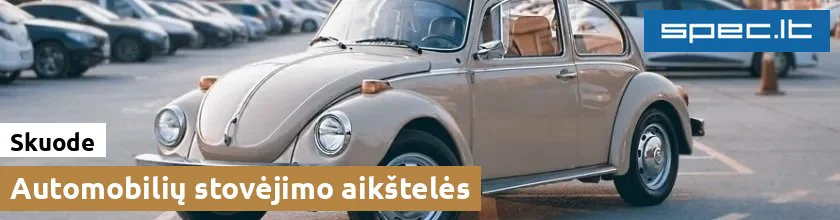 Automobilių stovėjimo aikštelės Skuode