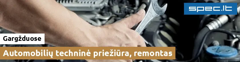 Automobilių techninė priežiūra, remontas Gargžduose | spec.lt