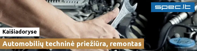 Automobilių techninė priežiūra, remontas Kaišiadoryse