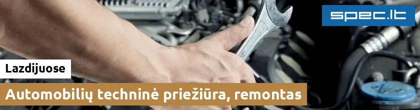 Automobilių techninė priežiūra, remontas Lazdijuose | spec.lt