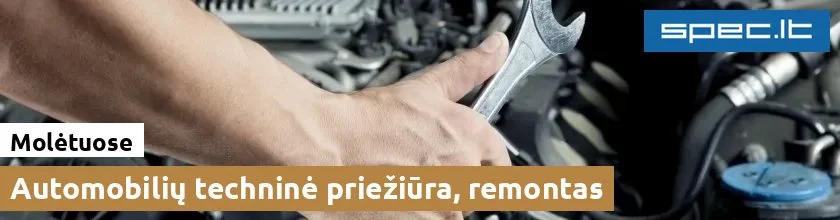 Automobilių techninė priežiūra, remontas Molėtuose | spec.lt