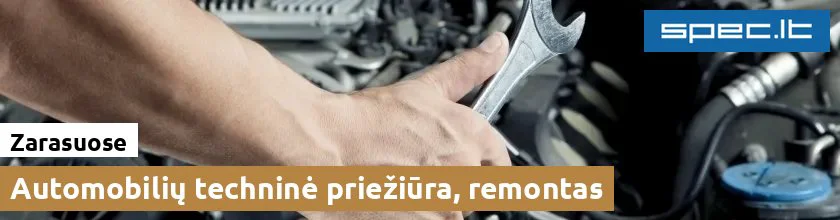 Automobilių techninė priežiūra, remontas Zarasuose | spec.lt