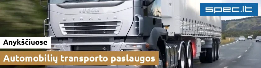 Automobilių transporto paslaugos Anykščiuose | spec.lt